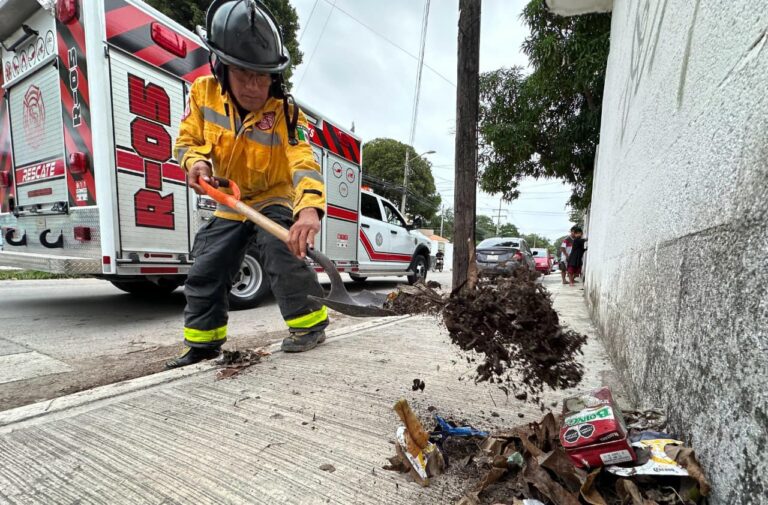 Ante pronóstico de lluvias activan Operativo Tormenta