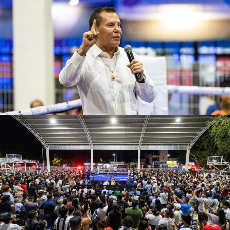 Inspiran a niñez y juventud playense mediante conversatorio “El Sueño de un Campeón”, por Julio César Chávez