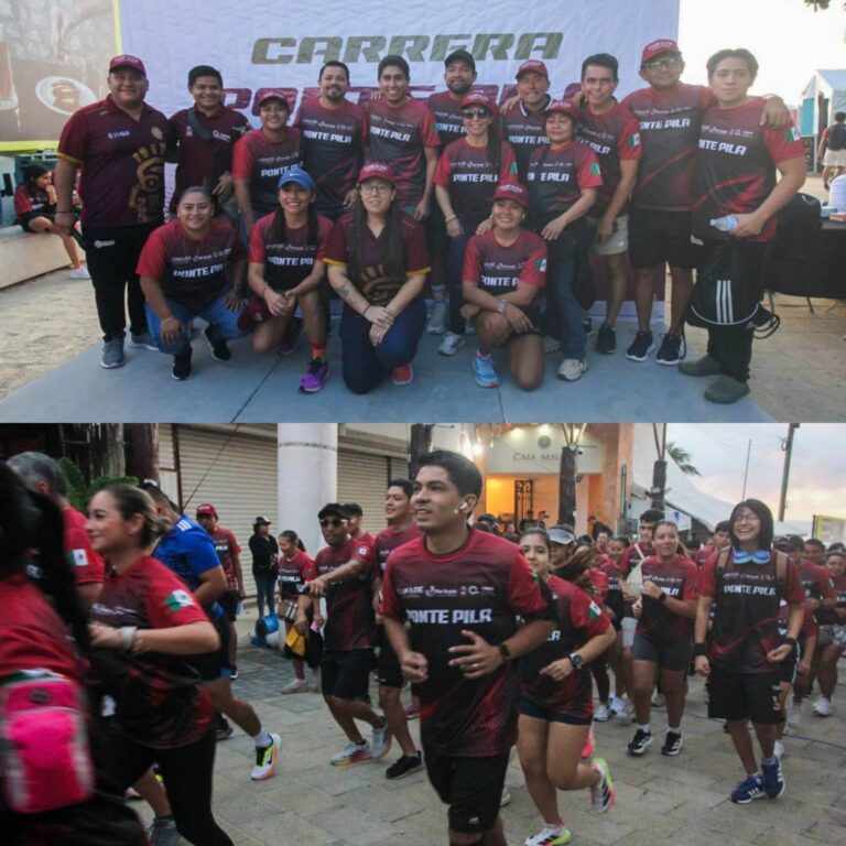 Playa del Carmen se suma con éxito a la “Carrera Ponte Pila CONADE 2025”
