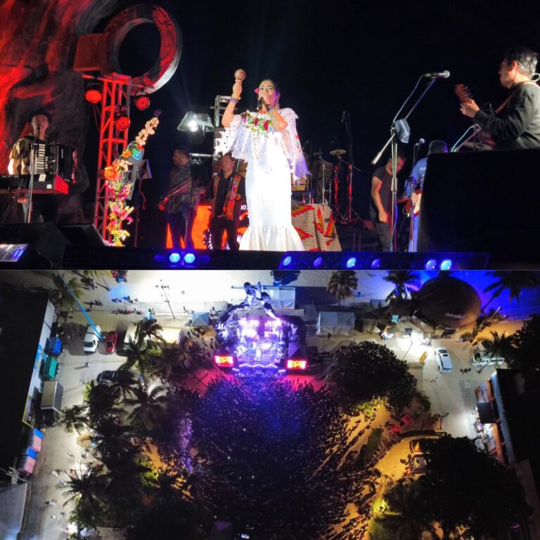 Lila Downs convoca a más de 10 mil asistentes en el Ch’i’ibal Sound Fest 2025; artistas de lenguas originarias hacen historia en Parque Fundadores