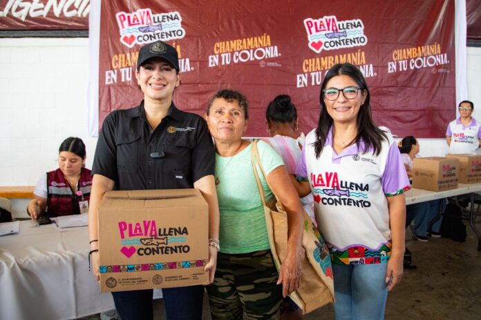 •A la jornada se suman “Playa Llena, Corazón Contento”, “Salud Sin Tanto Choro” y el programa estatal FARO, que entregó máquinas de coser