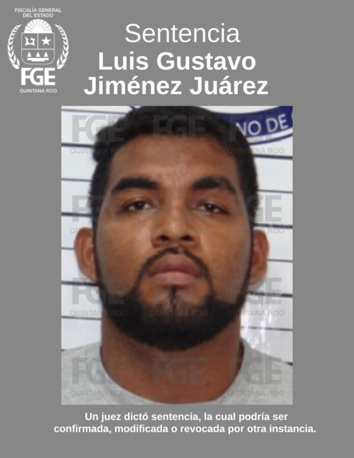 • Los hechos por los que Luis Gustavo Jiménez Juárez fue condenado, ocurrieron en enero de 2022, en un club de playa