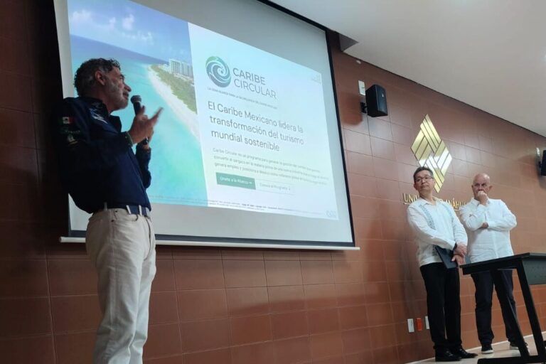 LANZAN “CARIBE CIRCULAR” PARA TRANSFORMAR EL SARGAZO EN INDUSTRIA Y GENERAR EMPLEOS EN QUINTANA ROO